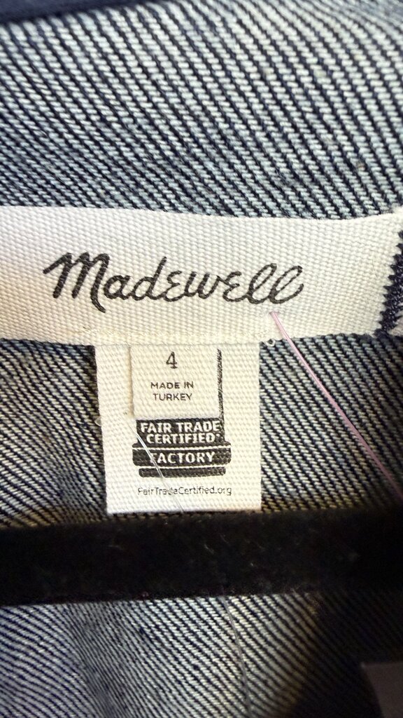 Fitted Denim Shell Top
