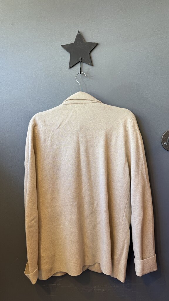 One Button Sweater Blazer Cardigan