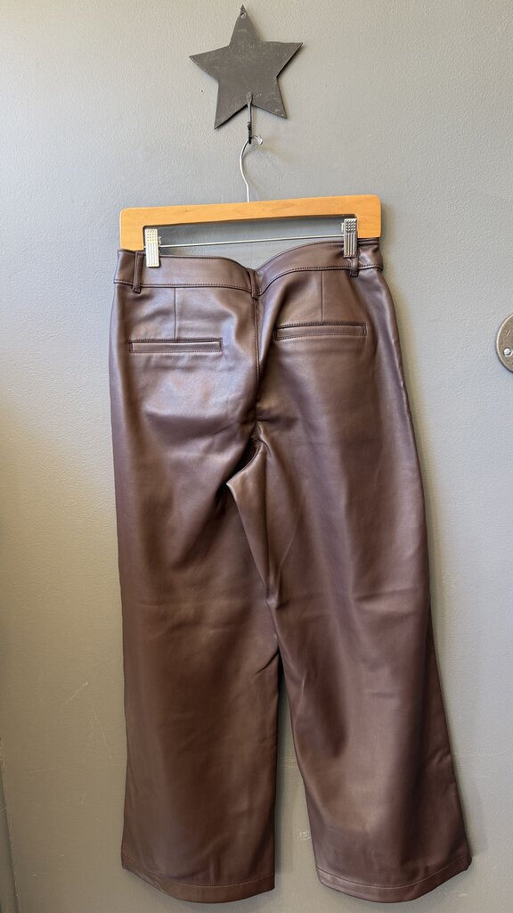 Palmer Wide Leg Faux Leather Pants