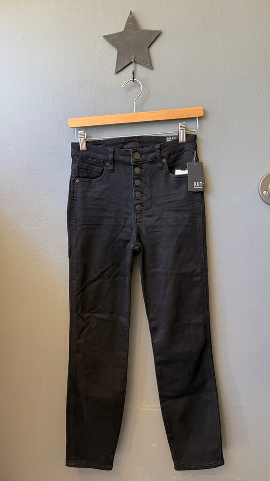 HR Ankle Slim Straight Leg Jeans