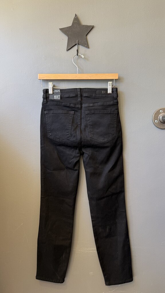 HR Ankle Slim Straight Leg Jeans