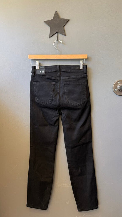 HR Ankle Slim Straight Leg Jeans