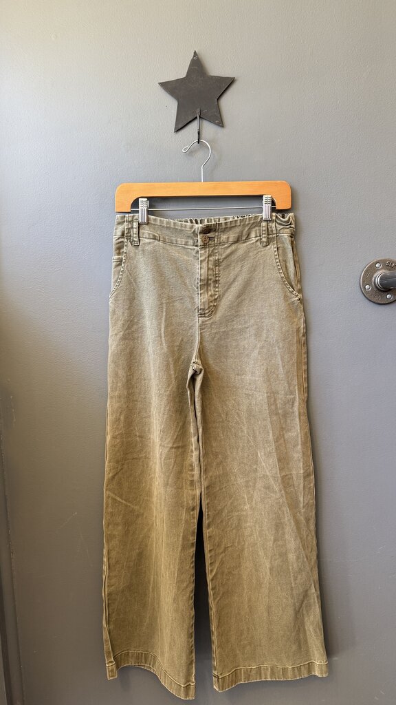 Wide Leg Chino Pants