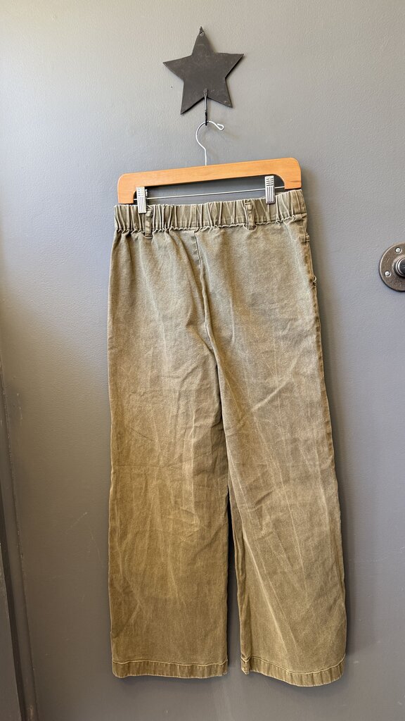 Wide Leg Chino Pants