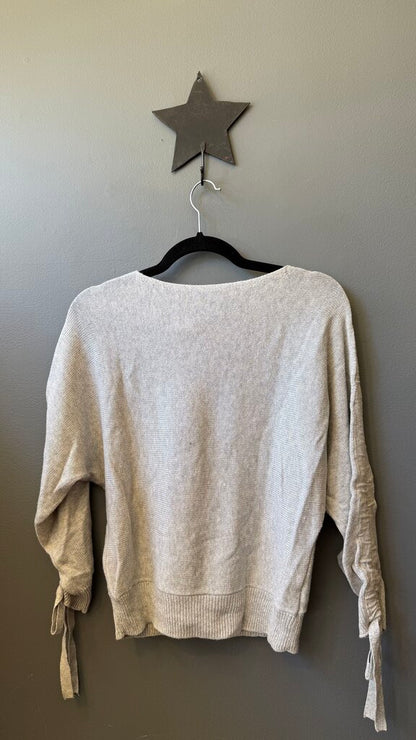 Drawstring Sleeve Sweater