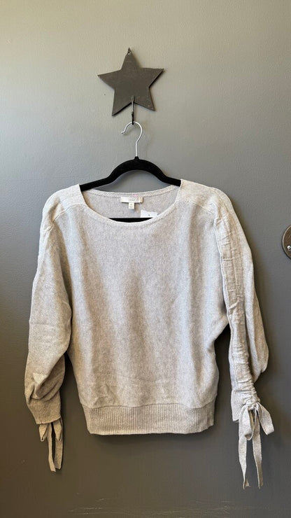 Drawstring Sleeve Sweater
