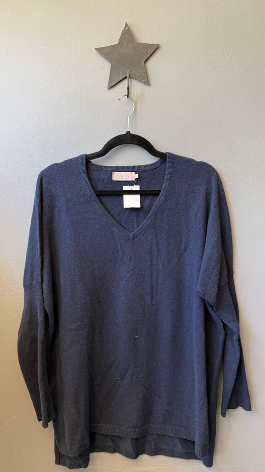 Drop Shoulder Cashmere Sweater