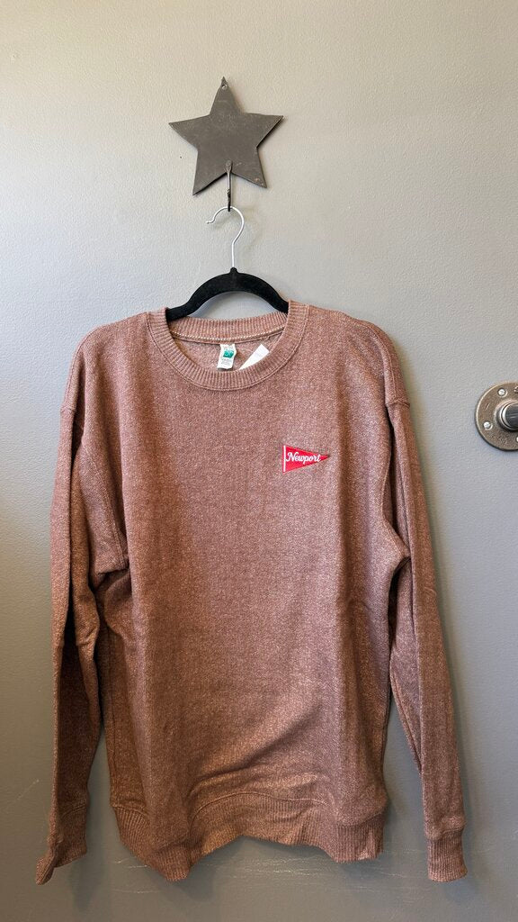 Newport Burgee Embroidered Crewneck Sweatshirt