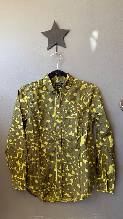 Floral Button Up Blouse