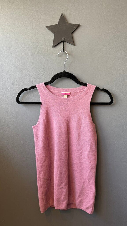 Cashmere Sleeveless Shell Sweater
