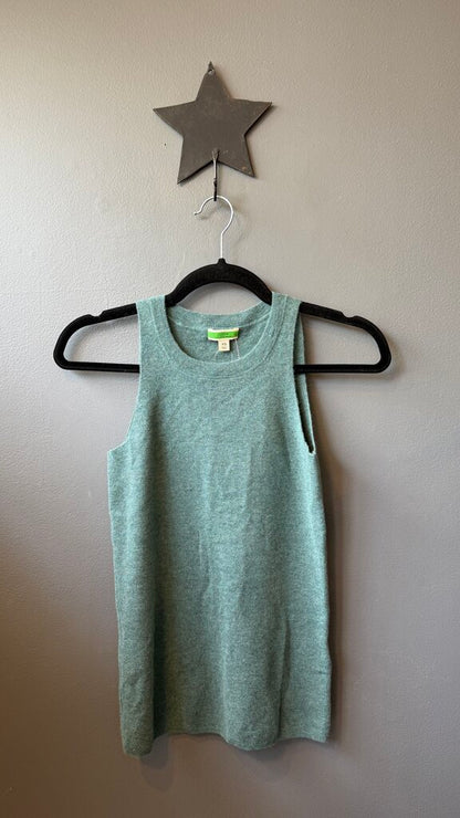 Cashmere Sleeveless Shell Sweater