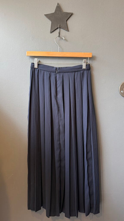 Pleated Midi Skirt