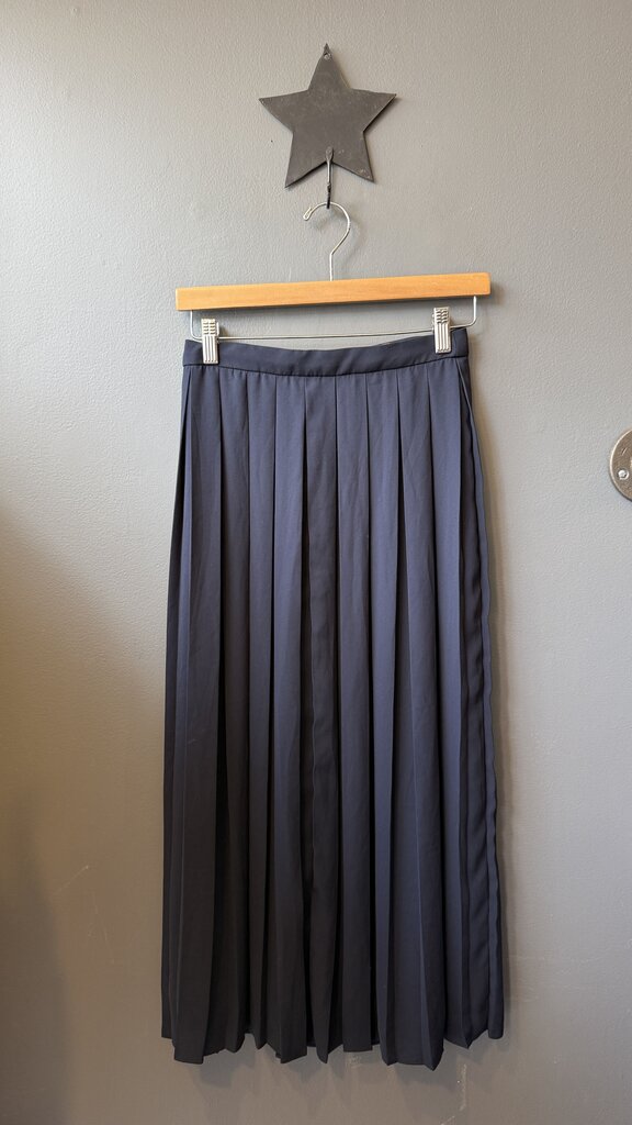 Pleated Midi Skirt