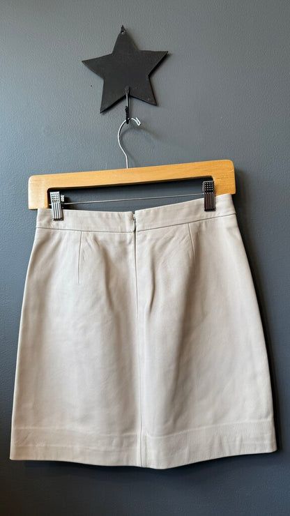 Leather Mini Skirt