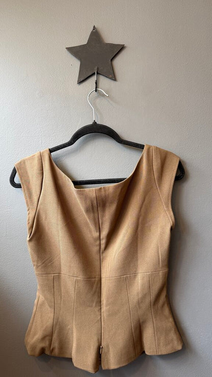 Cap Sleeve Corset Top