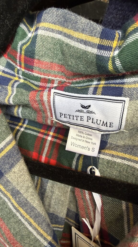 Plaid Flannel Nightshirt