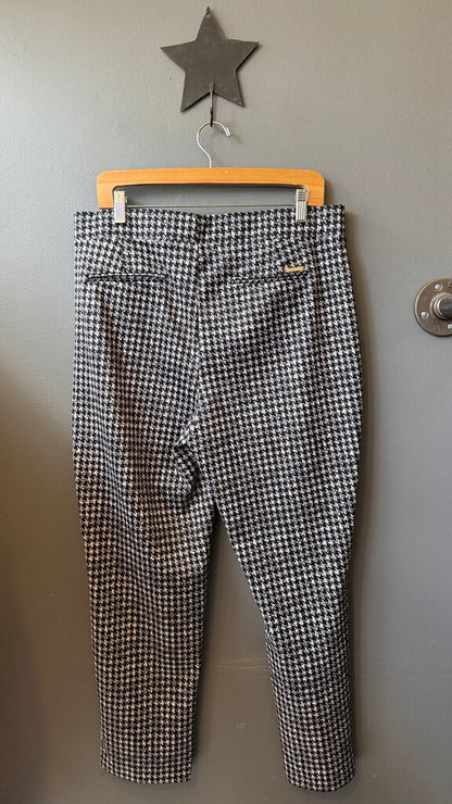 Houndstooth Knit Pants