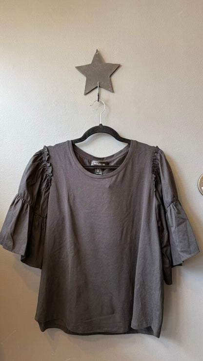 Ruffle Sleeve TShirt
