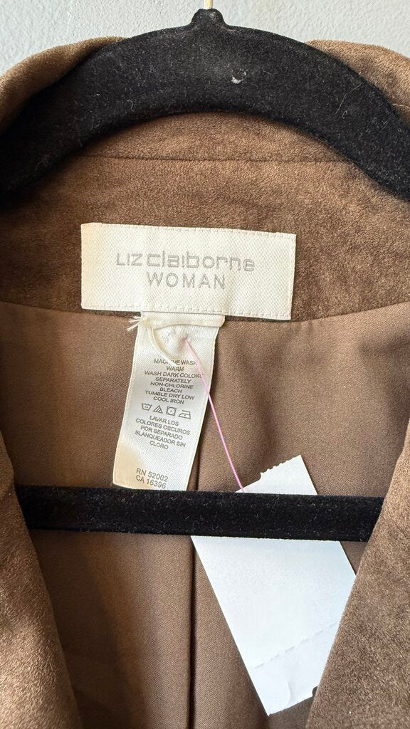 Faux Suede Jacket