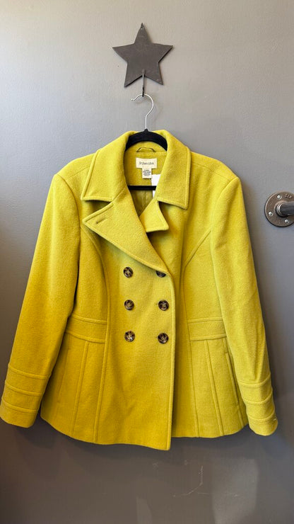 Wool Cashmere Blend Pea Coat