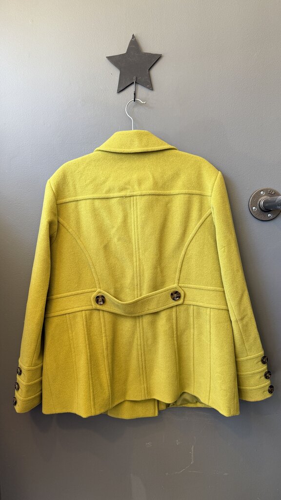 Wool Cashmere Blend Pea Coat