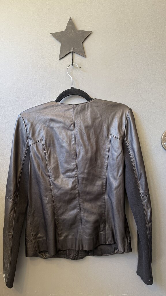 Leather Moto Jacket