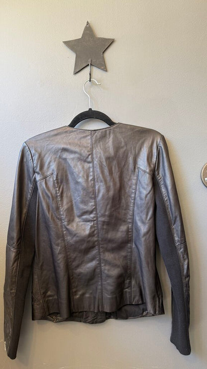Leather Moto Jacket