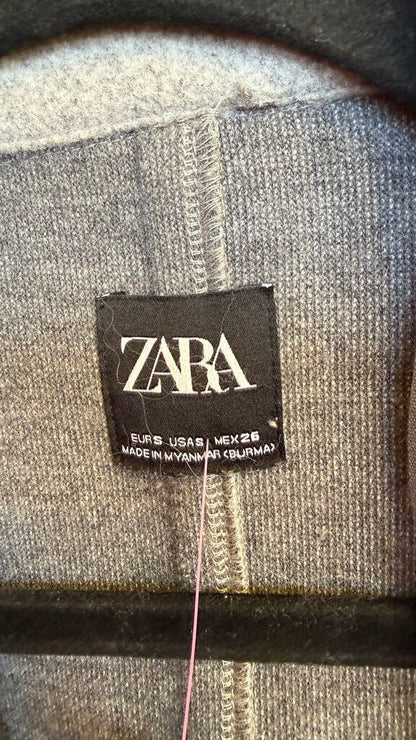 Open Woolen Long Jacket
