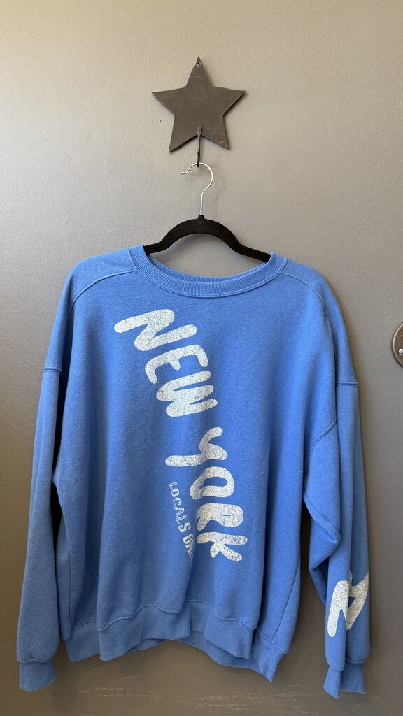 New York Locals Only Crewneck Sweatshirt