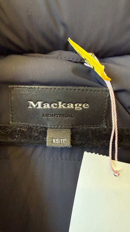 Down Puffer Hooded Coat with Fur Trim