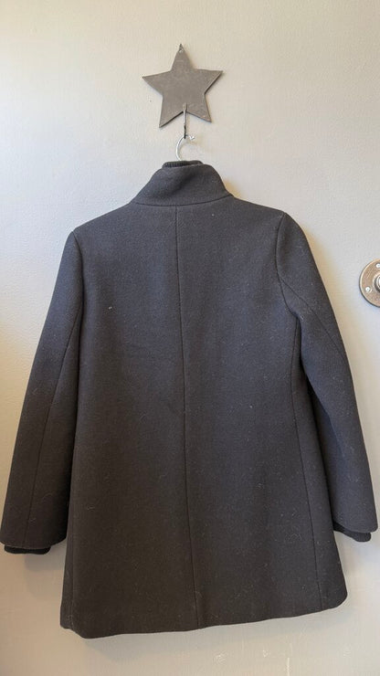 Petite Stadium Cloth Cocoon Coat