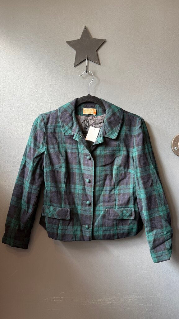 Vintage Wool Blackwatch Jacket