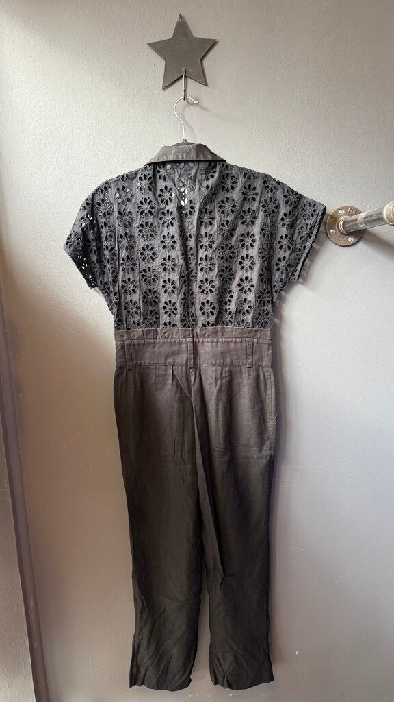 Eyelet Top Jumpsuit