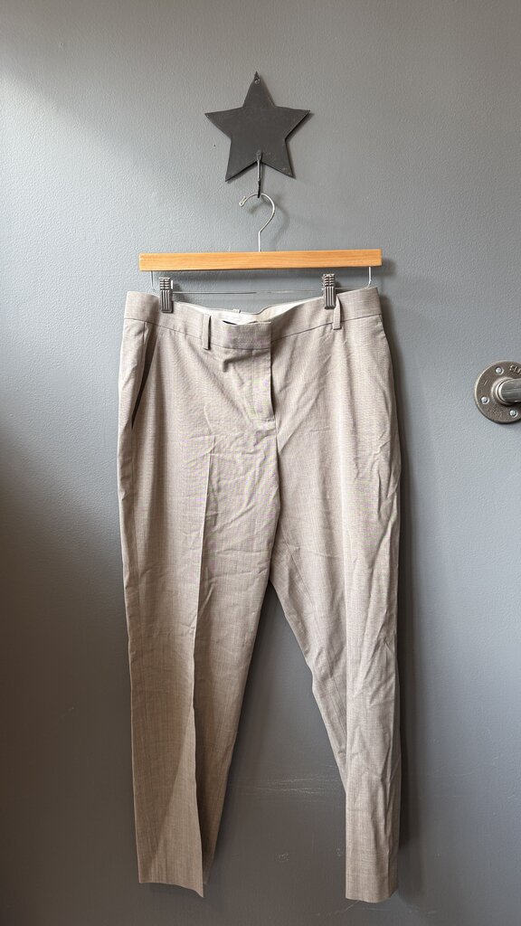 Wool Slim Trousers
