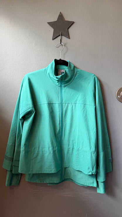 Double Layer Zip Up Jacket
