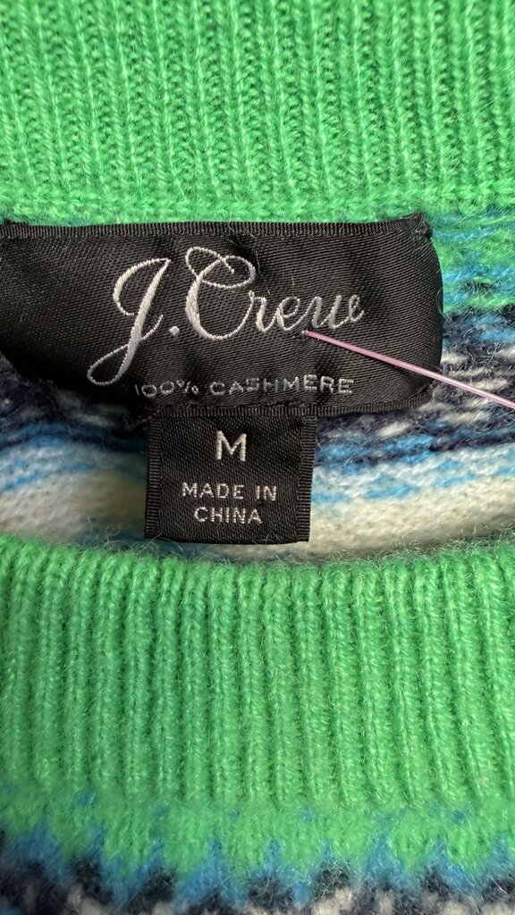 Fair Isle Cashmere Sweater