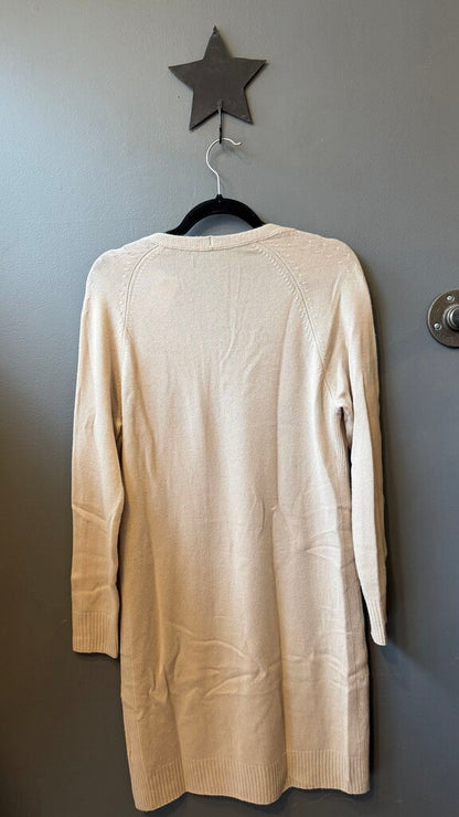 Wool Cashmere Shift Sweater Dress