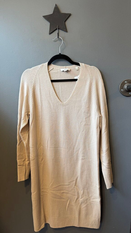 Wool Cashmere Shift Sweater Dress