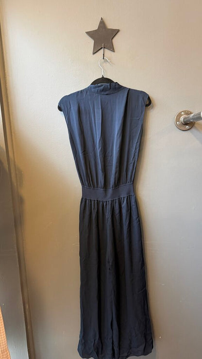 Silk Wide Leg Jumpsuit