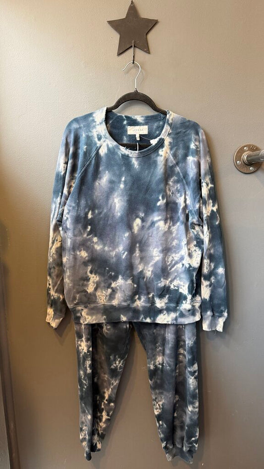 Set Tie Dye Sweatsuit