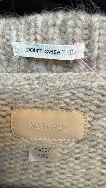 Mother Varsity Letter Alpaca Blend Sweater