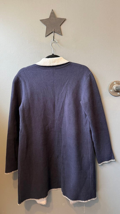 Reversible Long Cardigan Sweater Jacket