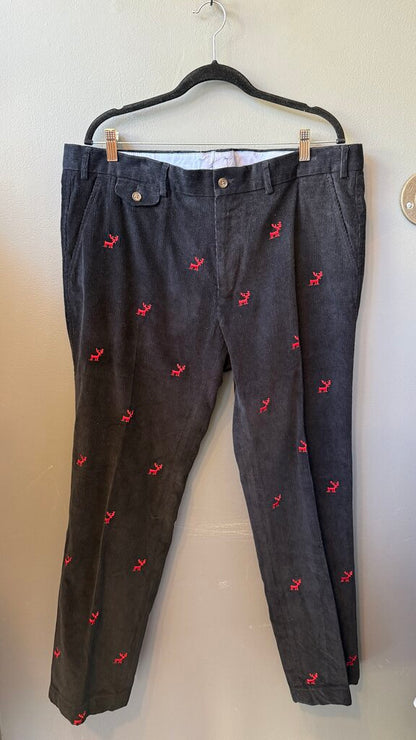 Reindeer Corduroy Pants