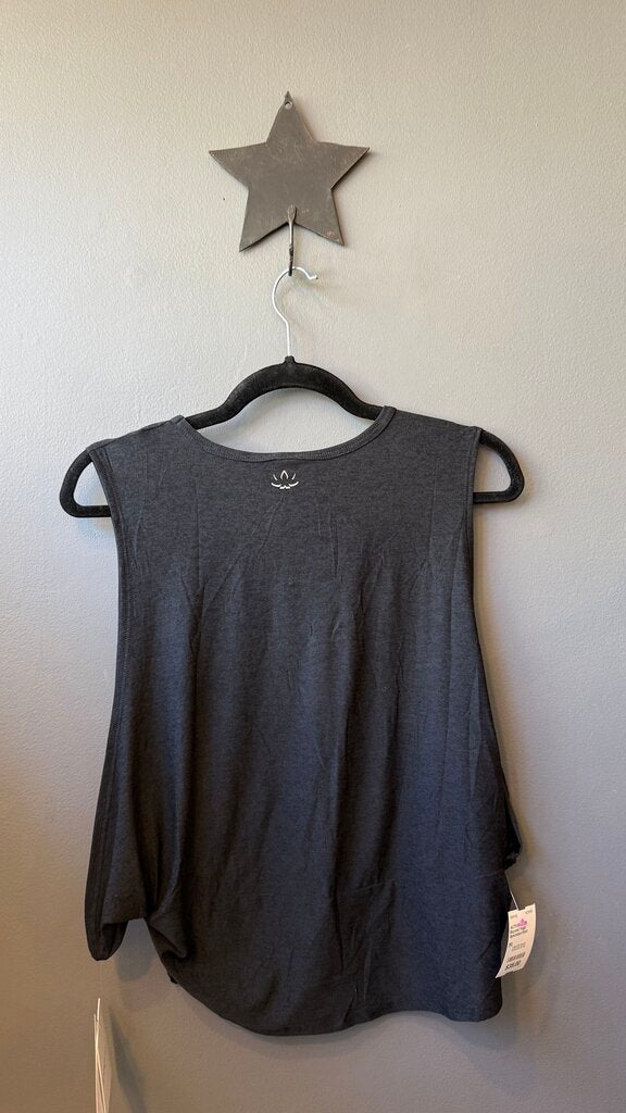 Spacedye Knot Side Tank Top
