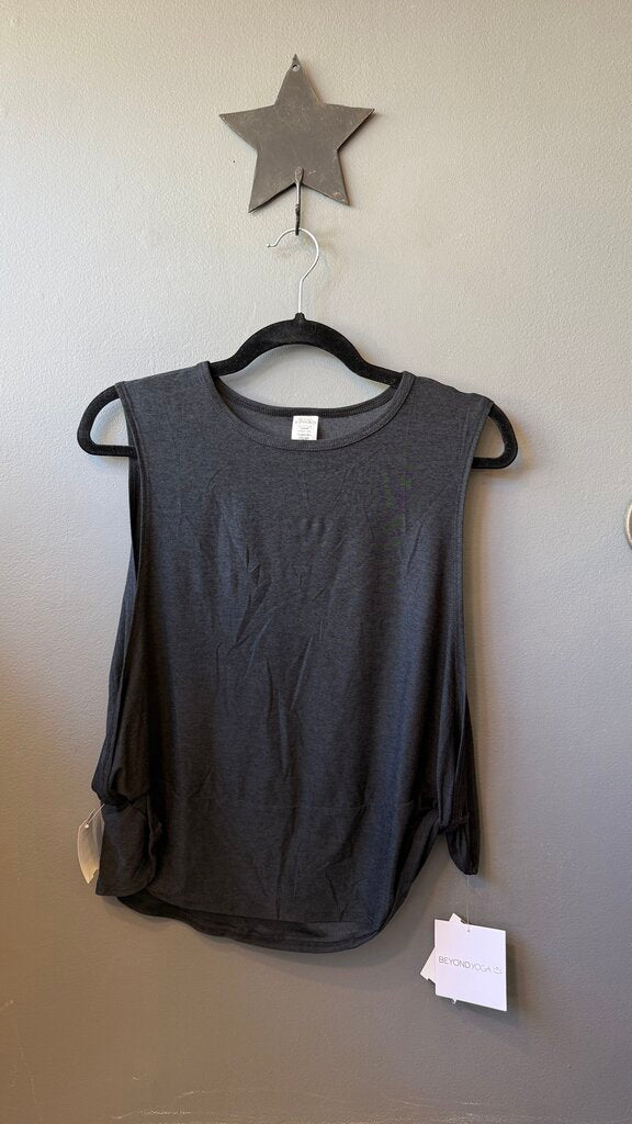 Spacedye Knot Side Tank Top