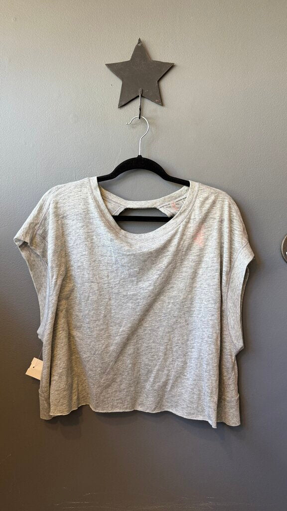 Zebra Burnout Turtleneck Top