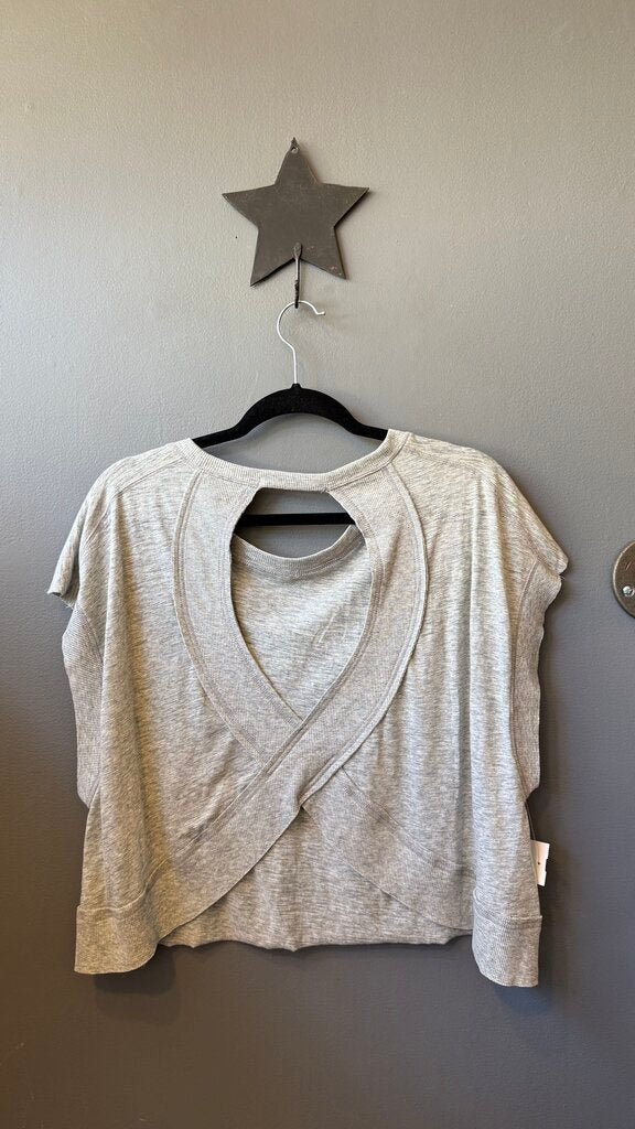 Back Cutout Crop TShirt