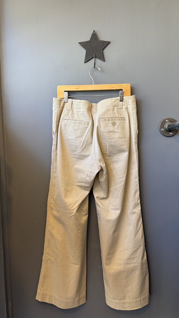 Flare Khaki Chino Pants