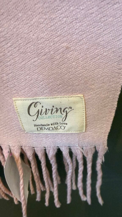 Reversible Fringe Large Scarf