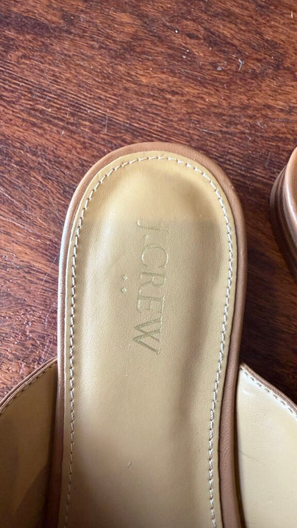 Horsebit Faux Leather Mules